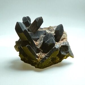 Smoky Quartz Crystal Cluster Home Accent